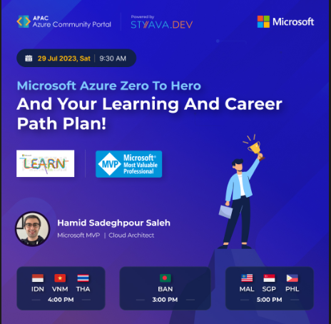 Learning Room Session: Microsoft Azure Zero to Hero and Your Learning and Career Path Plan